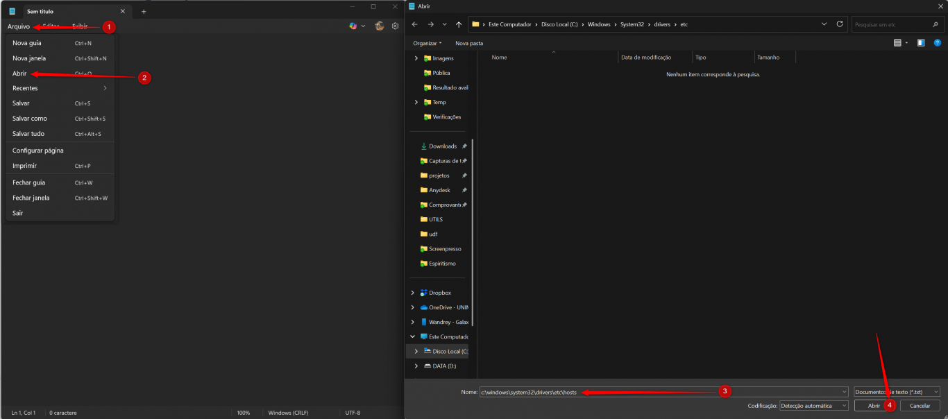 BlocoDeNotas AbrindoArquivoHosts.png